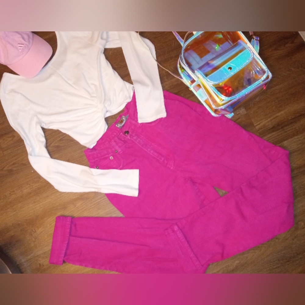 The Limited 90's Vintage Pink High Waisted Mom Jeans, Size 8